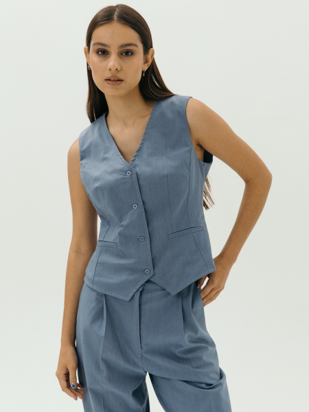Жилетка wool Classy sky