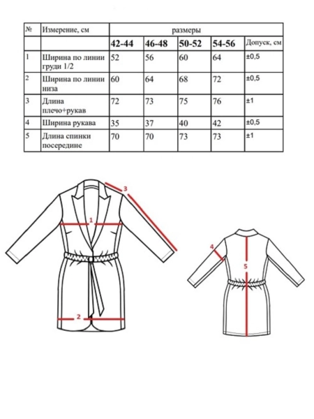 Жакет Candy limited vinous pattern