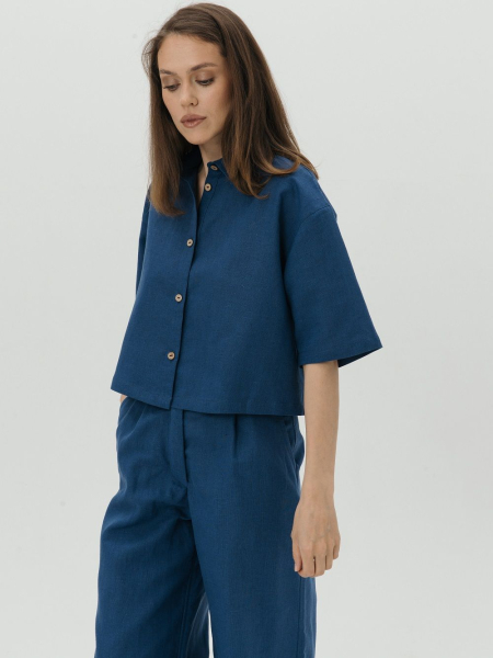 Рубашка Aura limited blue