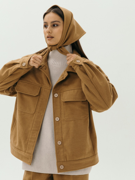 Куртка wool Bertha limited mustard