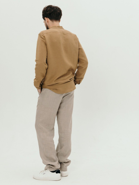Рубашка Hugo limited ocher