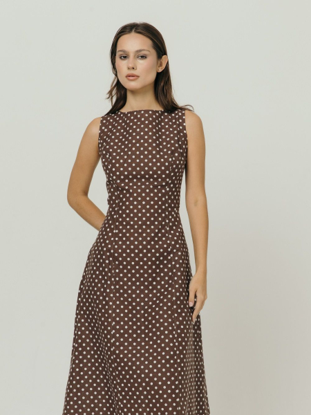 Платье Sway limited brown peas