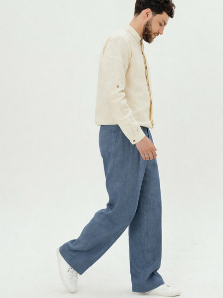 Брюки Wide limited cobalt