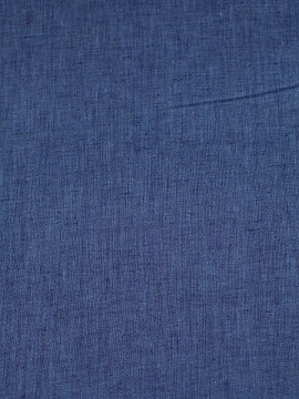 Ткань изо льна Сине-голубой меланж арт.362