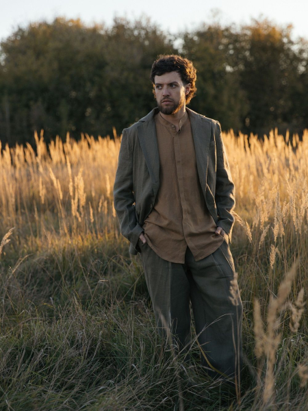 Рубашка Hugo limited ocher