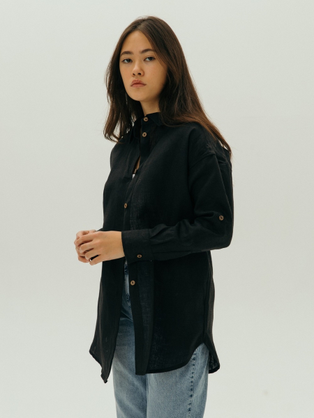 Рубашка Celine black