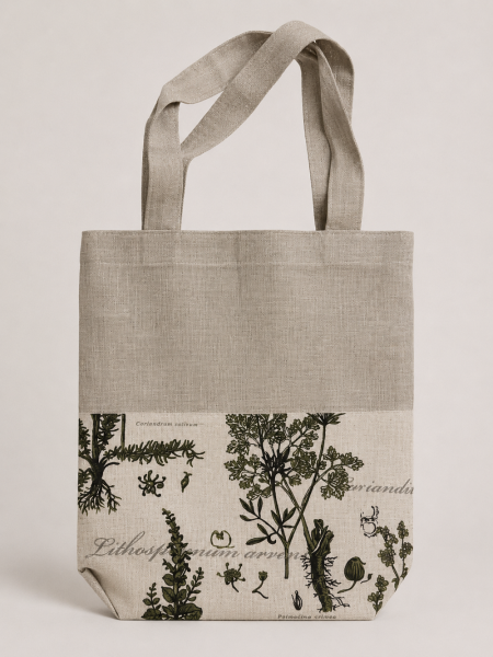 Сумка полульняная Georgia limited botany