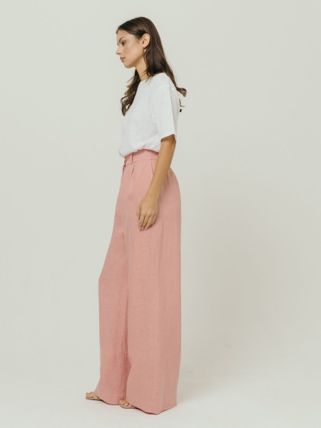 Брюки-палаццо Milan dusty rose