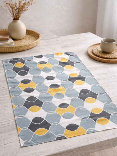 Полотенце льняное Самоцветы