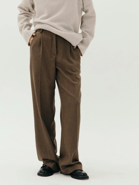 Брюки wool Classy limited chocolate line