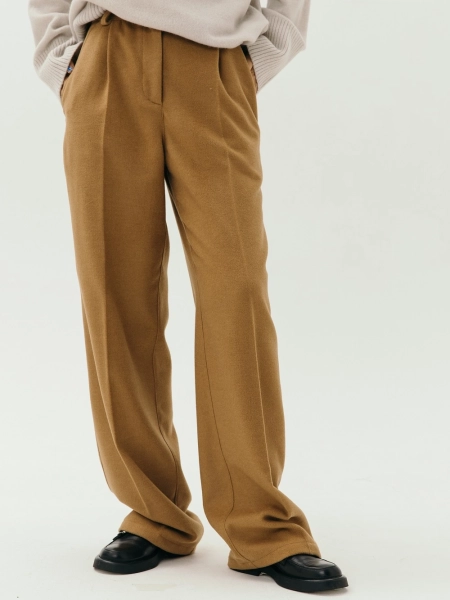 Брюки wool Classy limited mustard
