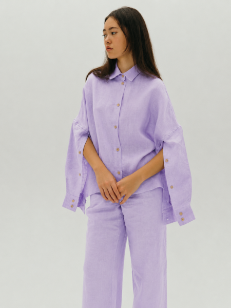 Рубашка Origami limited lavender