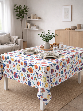 Скатерть льняная Севилья 2 без салфеток