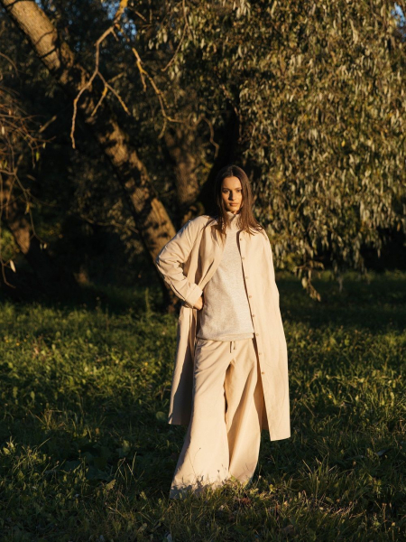 Платье-рубашка flannel Fresh natural