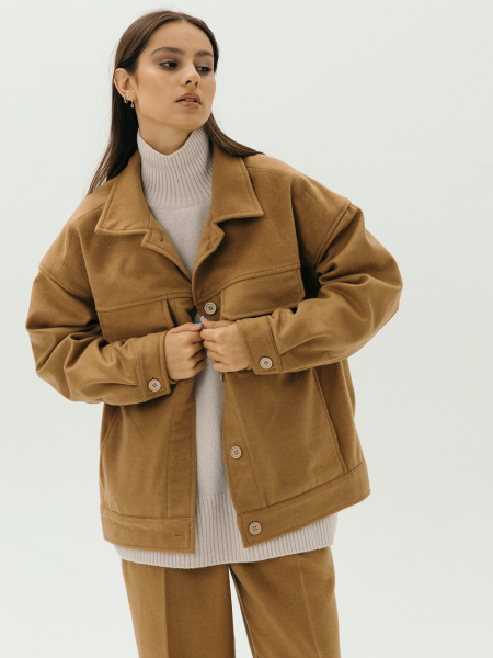 Куртка wool Bertha limited mustard