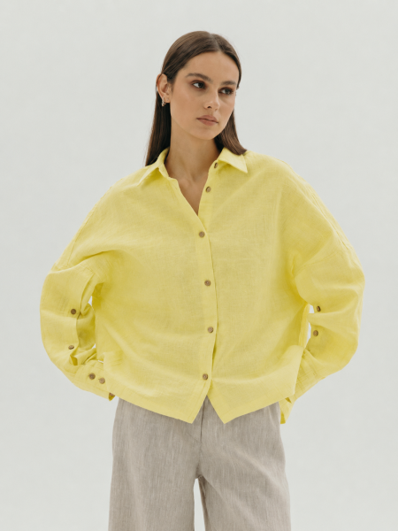 Рубашка Origami limited lemon