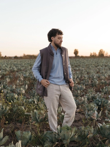 Жилет стеганый Snowfall graphite