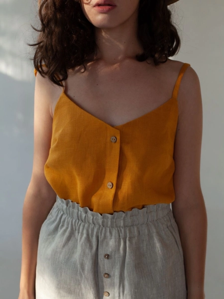 Топ женский Salerno limited mustard