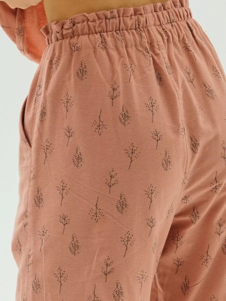 Брюки flannel Levanto limited rose trees