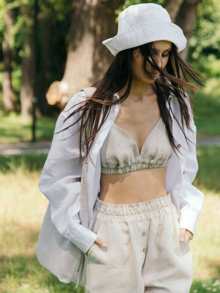 Панама женская Sunshine white