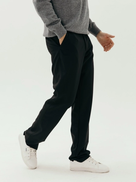Брюки wool Rick black