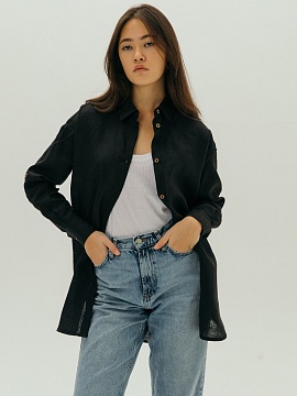 Рубашка Celine black