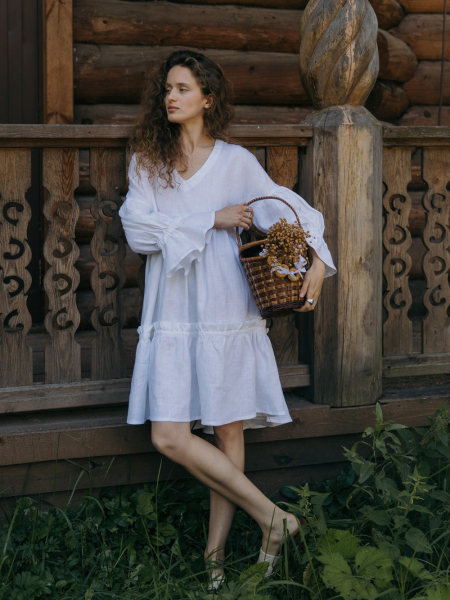Платье Virginia white