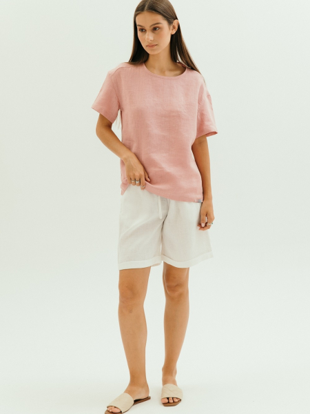 Футболка Basic dusty rose