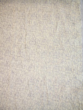 ОСТАТОК меньше метра Льняная ткань Барро цвет фиолетовый арт.460В