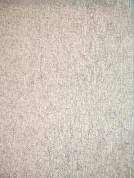 ОСТАТОК меньше метра Льняная ткань Барро цвет фиолетовый арт.460В