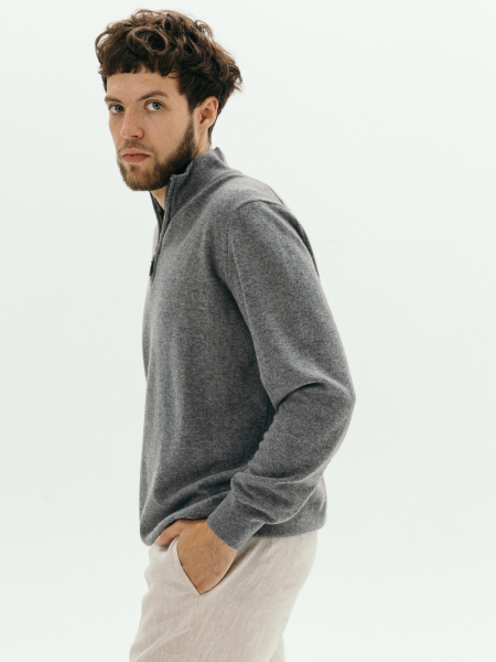 Джемпер Zipper natural