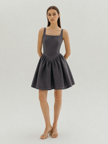 Платье Selene graphite