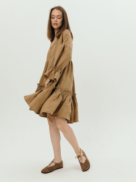 Платье Virginia limited ocher