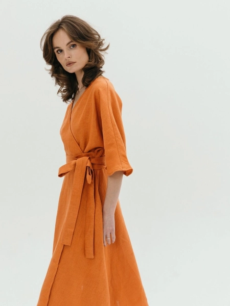 Платье Blossom limited terracotta