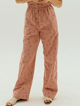 Брюки flannel Levanto limited rose trees