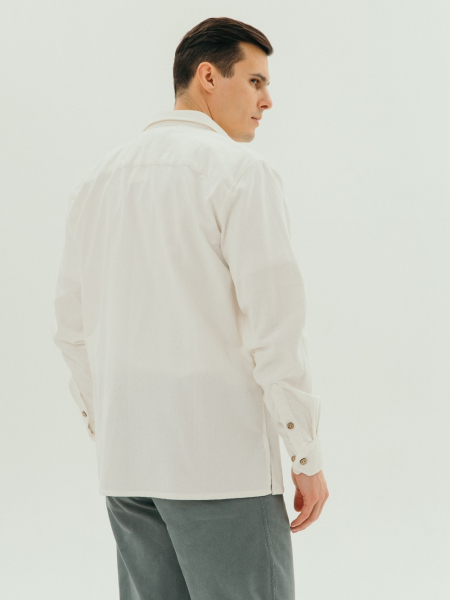 Рубашка velvet Mont Blanc white