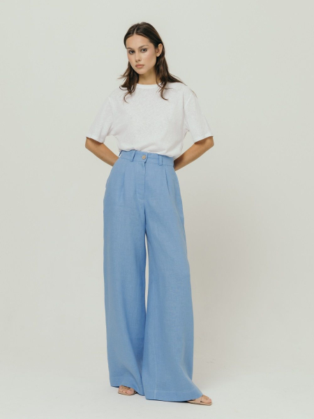 Брюки-палаццо Milan sky