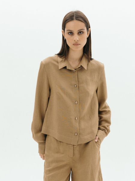 Рубашка Vivid limited ocher