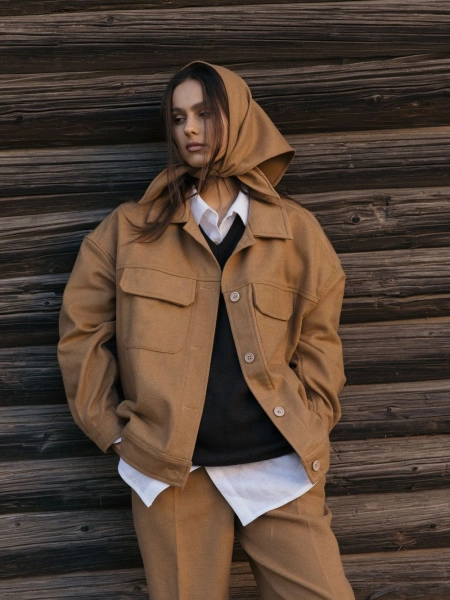 Куртка wool Bertha limited mustard