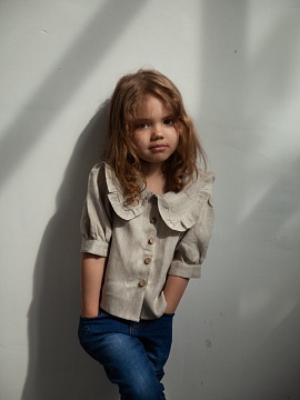 Блуза детская Miu natural