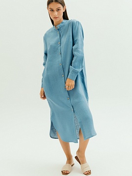 Платье-рубашка Demi sky