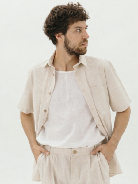 Рубашка ECO Leon natural