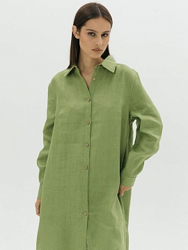 Платье-рубашка Fresh limited lime