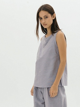 Топ Elle limited lilac melange