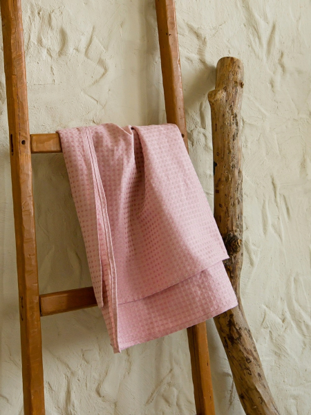 Полотенце умягченное Waffle dusty rose