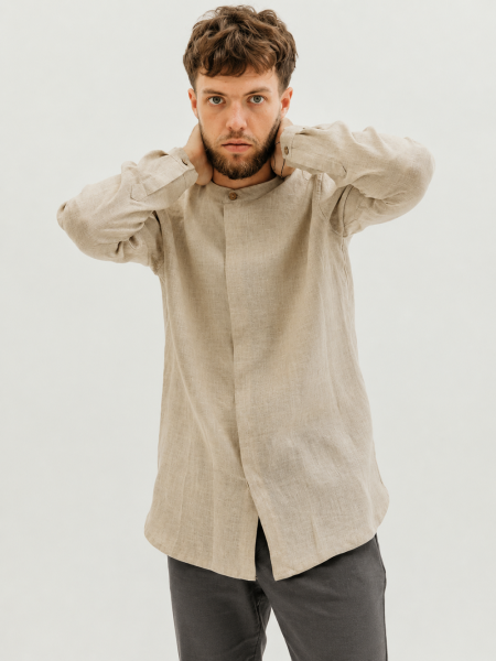 Рубашка Hugo limited beige