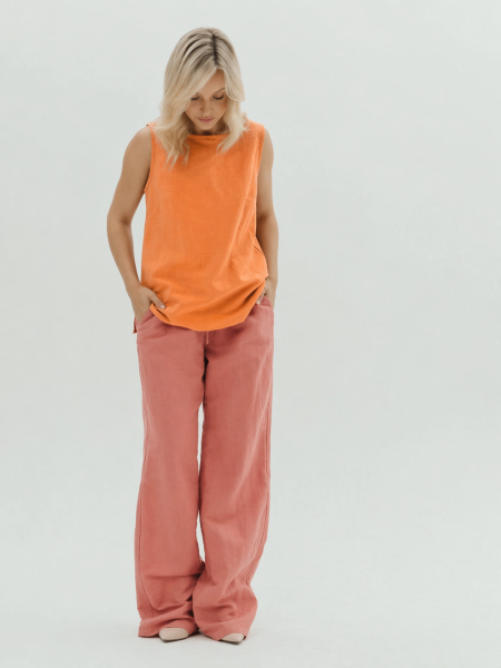 Топ Elle limited orange