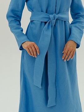 Льняной пояс Parma sky