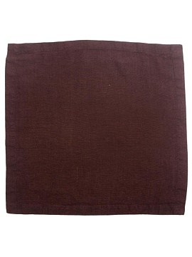 Умягченная салфетка квадратная цвет Шоколад