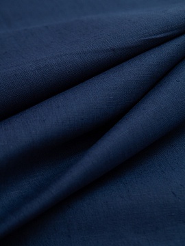 Ткань полульняная Королевский синий арт.1227